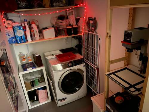Darkroom in my storage room